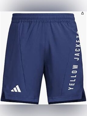 adidas Navy Georgia Tech Yellow Jackets Shorts Size L